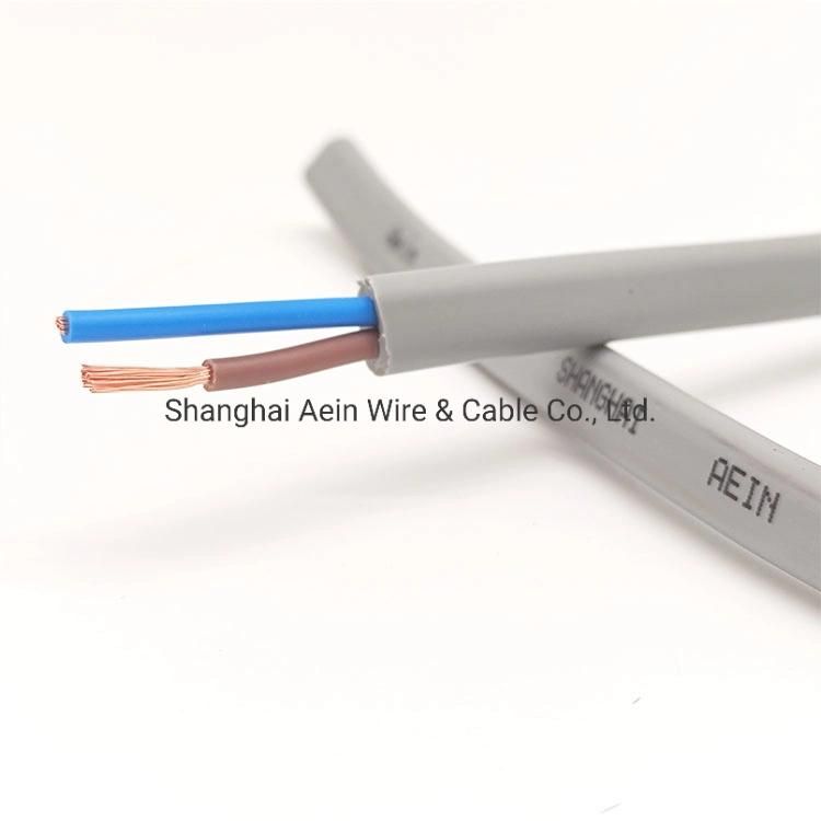 H05VVH2-F PVC Hose Line Flat 300/500V CE Certified