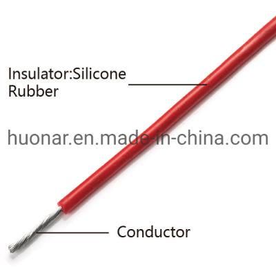 Silicone Rubber Copper Tin Plated Copper Wire Cable