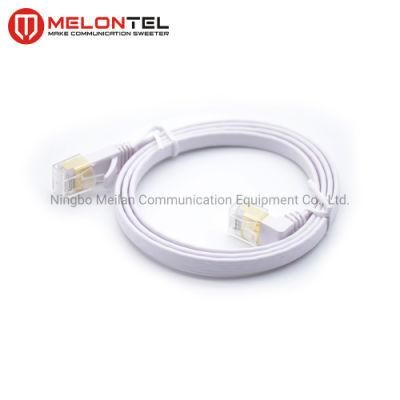 Cat. 5e 4pr 24AWG LAN Connect Cable STP Type Flat Network Cable High Quality Patch Cord with Shield
