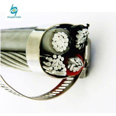4/0AWG Electric Power XLPE PVC Insulated Overhead Aluminum ABC Cable