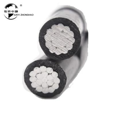 0.6/1kv PVC/XLPE Insulated 2 Core 4 Core 3 Core Overhead Aluminum Aerial Bundle ABC Cable