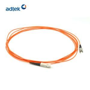 FC/Upc-Sc/Upc Simplex 2.0mm Om1/Om2 3m PVC/LSZH Orange Patch Cord