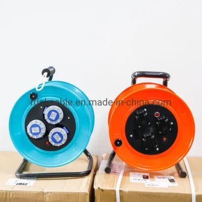 Robust PC Drum System Extension Power Cord Reel with Winder 310 mm Empty Cable Reels Ce