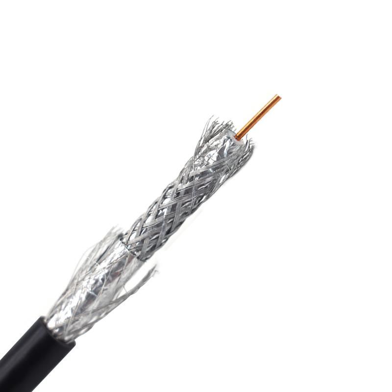 RG6 RG6 CCS/Cu Conductor Fpe Al/Cu Foil RG6 Communication Cable