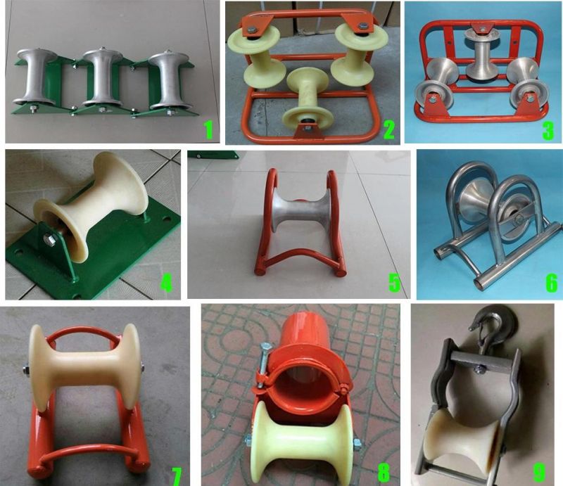 Nylon Wheel/Cable Pulling Roller Cable Pulley Cable Roller