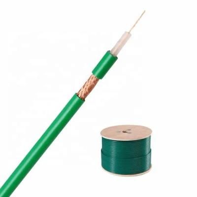 Rg58 RG6 Rg59 Rg11 2c Power Coaxial Cable with 75ohm for CCTV CATV Camera Copper CCS CCA Kx6 Kx7 Coaxial Cable