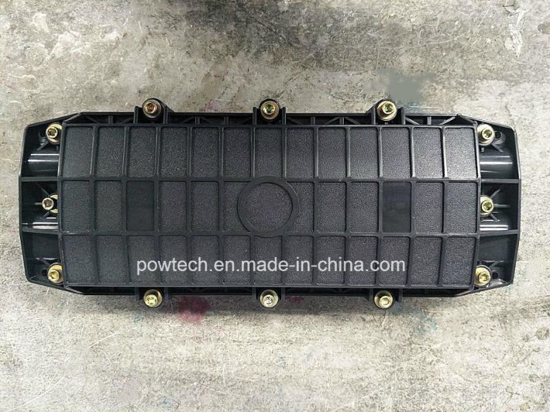 144 Fibers 3ins/3outs ABS or PC Plastic Fiber Optic Closure