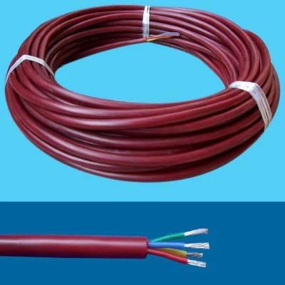 450V Tinned Copper Conductor Silicone Power Insulated Cable VDE H05ss-F Dw12