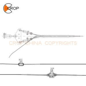 Double Tension Set Suspension Clamp for Opgw