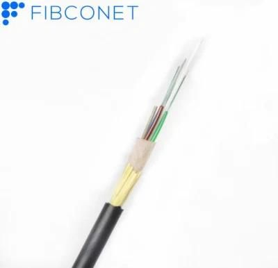 Fiber Optical 24/48/72/96 Core 150-500 Meters ADSS Mini Span Cable
