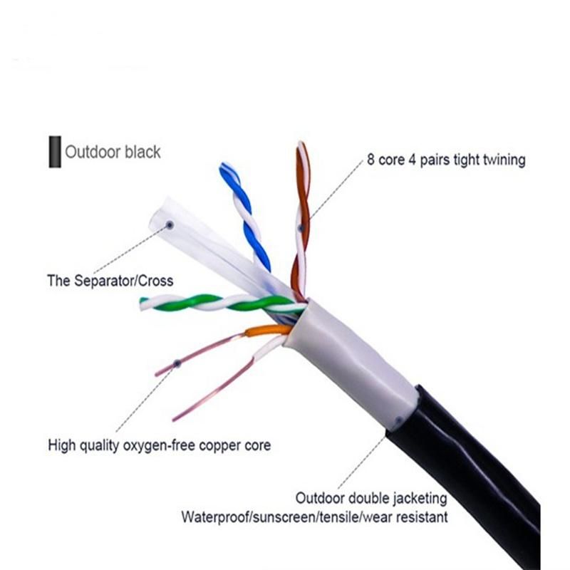 Network Cable Cat5/CAT6/CAT6A Communication Cable LAN Cable