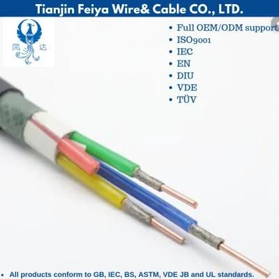 PVC Wdzn-Kyjy Copper Core XLPE Insulation Low Smoke No Halogen Flame Retardant Cable