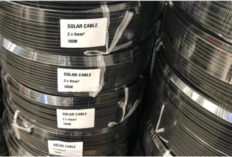 PV Solar DC Cable 4mm-6mm Solar Panel Wire with TUV