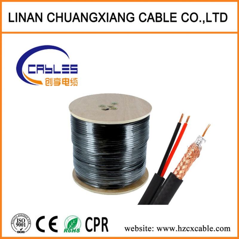 High Quality CCTV Cable RG6+2c Coaxial Cable Chinese Price