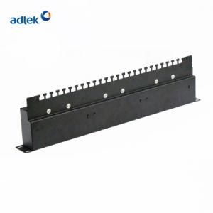 19 Inch 1u Keystone Jack Network Rack AMP Rj11 24 Port Patch Panel with Cable Manager