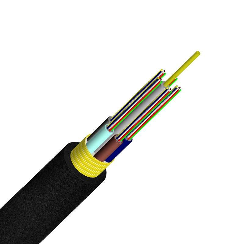 Loose Tube Metallic Type Optic Fibre Cable GYFTY Optic Fiber Outdoor Fiber Cable Optic