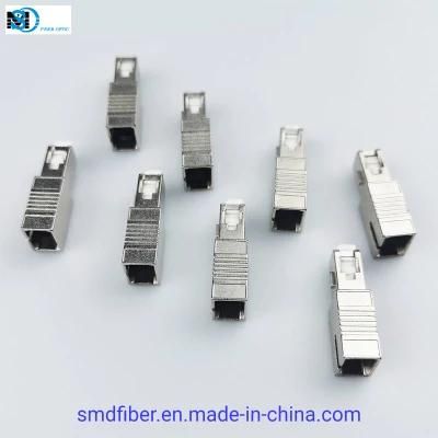 Sc/APC Male-Female Singlemode Fixed Fiber Optic Attenuator