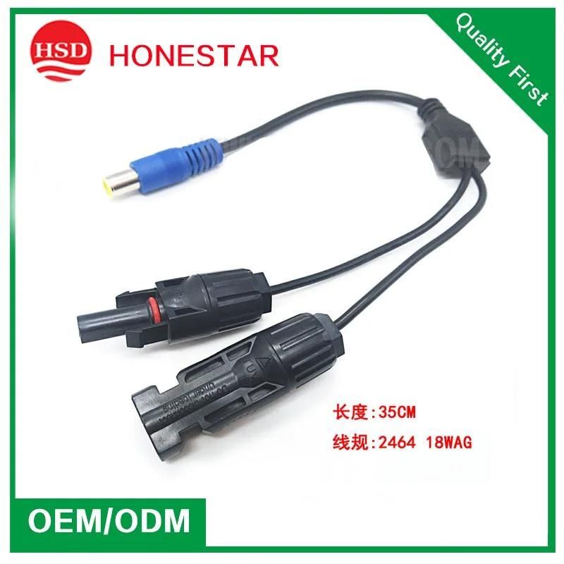 DC Mc Four Male Connector to Mc Four Female Connector Solar Panel Extension Cable