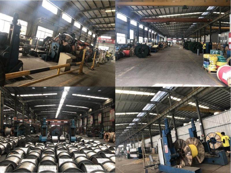 ASTM B232 Standard Overhead Aluminium Conductor Steel Reinforced Conductor ACSR Electrical Power Cable