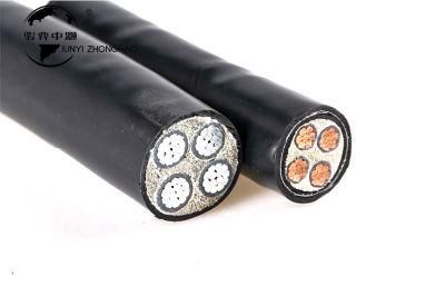 U-1000 Rvfv 600/1000V Low Voltage Power Cable XLPE Insulation and PVC Outer Sheath Cable
