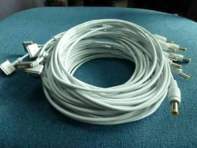Power Cable Converter 5pins Magsafe2 T Head and 5.5X2.5mm Male Connector