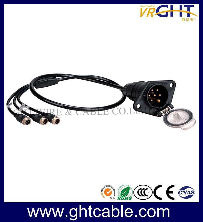 7 Cores Trailer Spiral Power Cable for The Truck