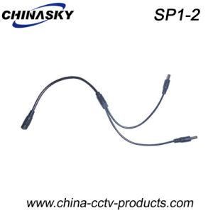 2 Way 12 mm CCTV Cord DC Power Splitter Cable (SP1-2)