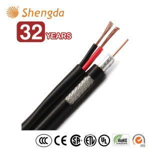Customized Flexible Copper Power Coaxial Cable Rg59 2c
