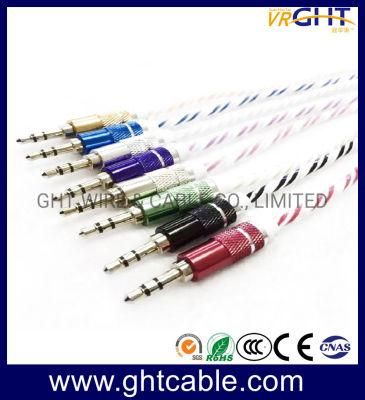 3.5mm to 3.5mm Metal Head Audio Cable