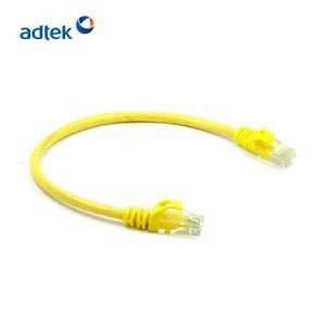 China PVC Sheath Cat5e Flat Patch Cable for Data Center