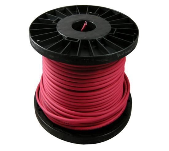 ExactCables-Screened 2x1.0 SQMM Solid Copper conductor Red PVC twisted pair UL Listed fire alarm cable