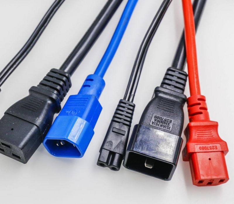 Power Cords Sets IEC 60320 C13 VDE H05VV-F 3X0.75 3X1.0 3X1.5