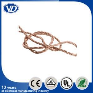 Ce/UL/SAA Textile Braided Copper Cable Rope Wire