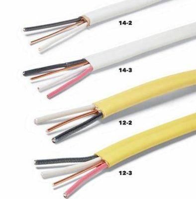 Electrical Construction Wire 14/2 Nmd90 White 75 M