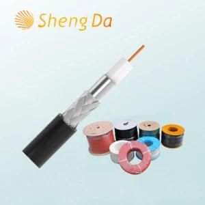 75 Ohm Communication Video Coaxial Rg6u Cable