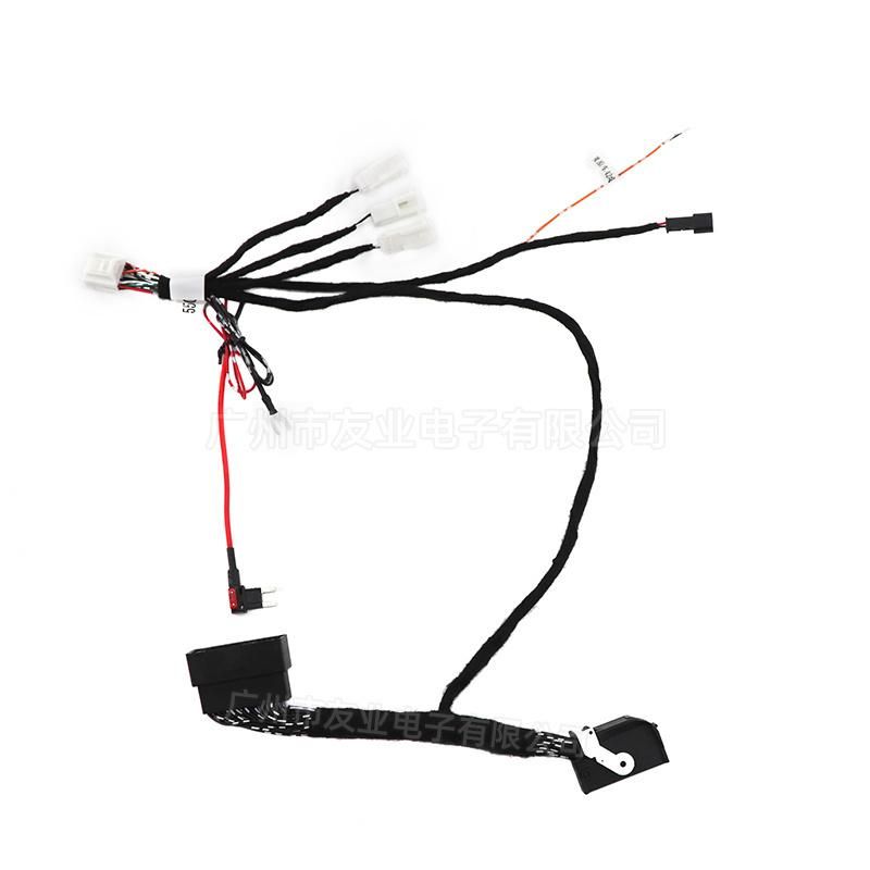 Customized Auto Cable Assembly Electrical Connector Wire Harness