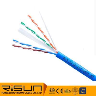 Professional 4 Pair 23AWG Full Copper UTP Cable CAT6 with Best Price