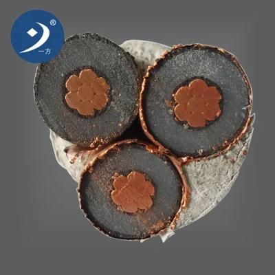 11kv 3 Phase XLPE Underground Waterproof Copper Core PVC Insulated Flexible Mv Armoured Power Cable Wire Price