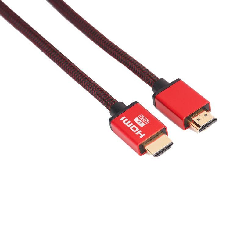 High Speed Gold Plated Colored Nylon Braid Support Ethernet Hd Video 3D 4K/60Hz Hdmi Cable