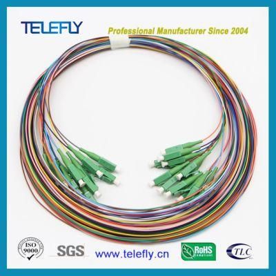 12 Color 0.9mm Sc/APC Single Mode G657A1 G657A2 Fiber Patch Cord