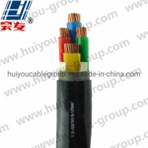 XLPE Insulated Power Cable Yjv 4*120mm2 2/3/3+1/3+2/5 C Power Cable