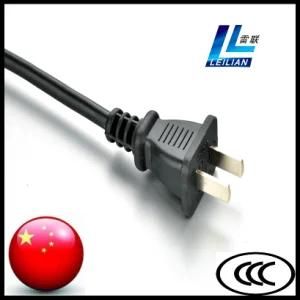 Chinese Power Cord Plug with Two Pins 6A 10A CCC