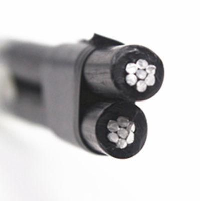 2*1AWG Duplex Aluminum Conductor Aerial Bundled ABC Cable