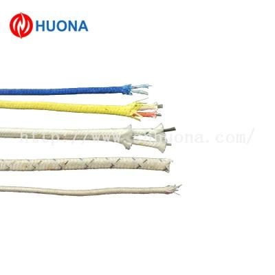K Type Green and White PTFE Insulated Thermocouple Wire/Cable