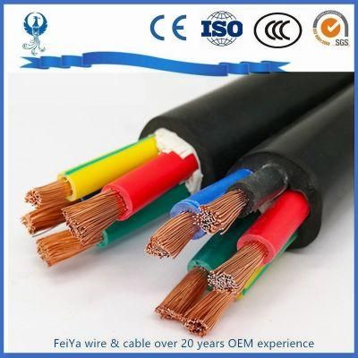 Factory Customized Copper Conductor PVC XLPE or Rubber Insulated PV Solar Electrical Wire Armoured Earth Control Electric Power Cable