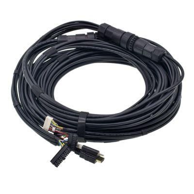OEM Terminal Reach Truck Automobile Cabling Panel Mount Cables M12/M16 Harness Assembly