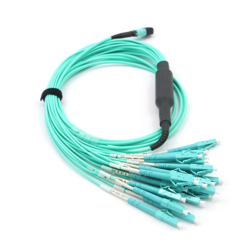 MPO-LC Om3 Fiber Optic Patch Lead