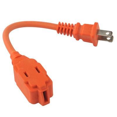 Us Indoor Two Pins Extension Cord