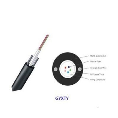 GYXTY Singlemode / Multimode Outdoor Aerial Duct Armored Fiber Optic Cable