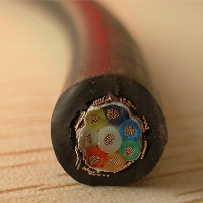 Multistrand Copper Conductor Insulated Copper Wire Braiding Flexible Control Cable